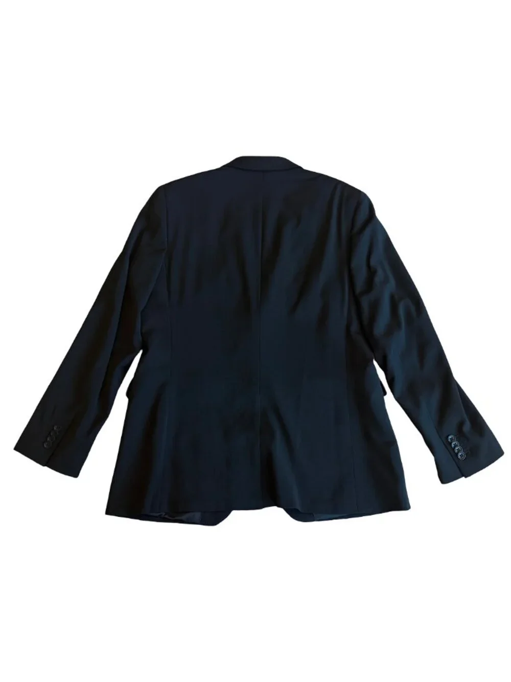 Banana Republic Modern Slim Fit Navy Lanifico Wool Blazer Sport Size 42R Men's